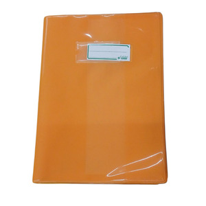 COLIBRI - MAXI COVER 21X29.7 CM TRANSPARENT LISSE A4 ORANGE - Product Image 1