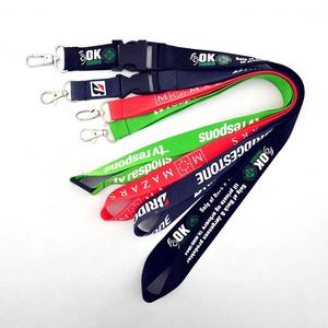 Lanyard LED Blanco con Luz Intermitente, Control Remoto, para Conferencias y Fiestas, Personalizable con Impresión OEM, con Batería de Botón - Product Image 4