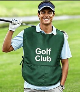 Event Pro Tour <b>Golf</b> Caddie Bib Low Moq Custom Name Sleeveless Cotton Polyester Nylon Breathable Eco-Friendly Vest Apron Split - Product Image 2