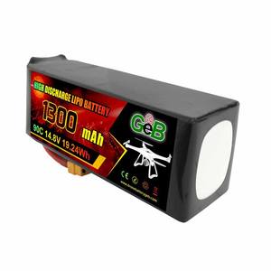 Аккумулятор LiPo GEB 11.1В 14.8В 22.2В для радиоуправляемых моделей, 3S 4S 6S, 5200мАч 6000мАч 7200мАч 8500мАч 15000мАч, перезаряжаемый, для радиоуправляемых дронов - Product Image 2