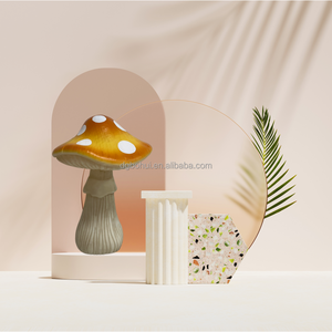 Decoración de Jardín con Forma de Hongo, Moldeada por Soplado, con Detalles Hermosos, para Decoraciones de Temporada - Product Image 6