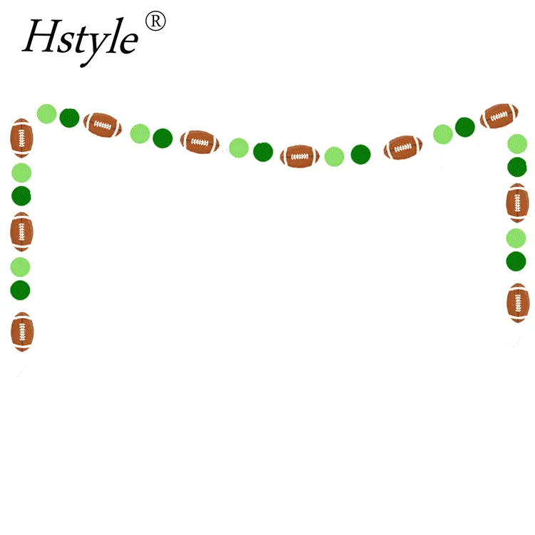 American Football Themed Decoration Banner Sports Party Decorations Super Bowl SundayまたはNFL Party Supplies S316