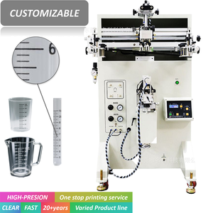 Imprimante sérigraphique <span class=keywords><strong>manuelle</strong></span> double usage 300A à rouleaux plats et courbés pour tasses à thé au lait et verres à <span class=keywords><strong>vin</strong></span> – Nouveauté - Product Image 5