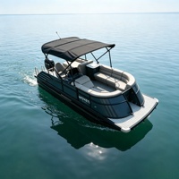 Bateau ponton spacieux de 20 pieds, idéal pour la pêche, le surf et les fêtes barbecue à bord
