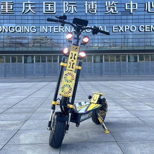 Scooter de 10000W, 72V50AH, 160km de Autonomía, Plegable, Impermeable, con Control Electrónico y Remoto, Funciones Inteligentes - Product Image 1