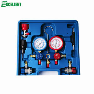 Цифровой коллекторный измеритель, вакуумный манометр для охлаждения HVAC, набор тестеров температуры R134a - Product Image 6