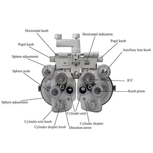SJ оптики высокой точности ML-500 оптометрический прибор для проверки зрения ручной фороптер без стула - Product Image 5