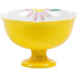 Guanlan Porcelain <b>Tea</b> Cup Imperial Yellow Sunflower Design High Footed Single Cup For Kung Fu <b>Tea</b> <b>Set</b> - Product Image 5