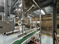Machine de remplissage semi-automatique électrique Ewinall DCS-60BK-C à haute efficacité pour farine de coco et son, avec PLC, en métal, à économie d'énergie