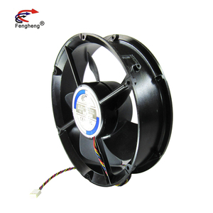 Ventilateur <span class=keywords><strong>d</strong></span>'extraction industriel à haut <span class=keywords><strong>d</strong></span>ébit <span class=keywords><strong>d</strong></span>'<span class=keywords><strong>air</strong></span> 220mm, moteur cc <span class=keywords><strong>12</strong></span> <span class=keywords><strong>volts</strong></span>, cadre métallique, ventilateur de refroidissement à flux Axial, 24V, 48V, 22060mm - Product Image 3
