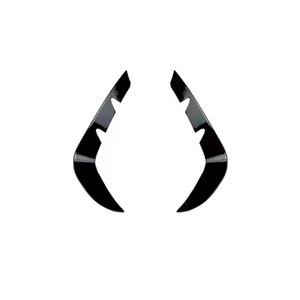 Mercedes-Benz GLB Class Front Lip Canards ABS Black Four Piece Set For X247 GLB35 GLB220 GLB200 AMG Models - Product Image 1