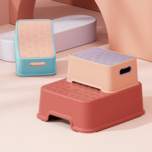 Baby Guard Town Kids <b>Step</b> <b>Stool</b> YSK1919 Large Square Non Slip For Bath And Potty Use - Product Image 1