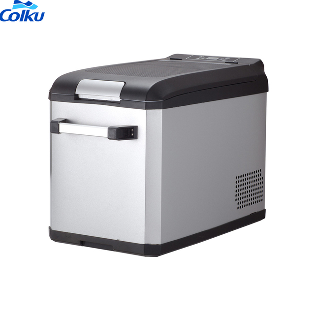 12V DC Mini Truck Fridge Portable Camping Compact Outdoor Refrigerator with Compressor