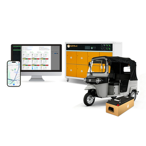 MIYAJI Tuk-tuk/Triciclo Elettrico Passeggeri con Carrozzeria Chiusa 1+3 Posti 50-70Km/h Supporta Sostituzione Batteria Ricarica Rapida Multiuso - Product Image 5