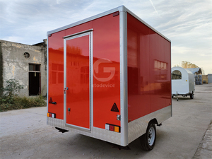 Fast Food Truck for Baking Equipment Mobile Ice Cream Cart Customized Street Food Trailer for <strong>BBQ</strong> - Product Image 3