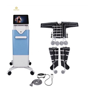 Mesin pressoterapi <span class=keywords><strong>24</strong></span> kantong udara 3in1, alat pijat jarak jauh pressoterapia tekanan udara vertikal - Product Image 1