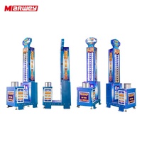 Machine de jeu d'intérieur à pièces de monnaie, marteau de frappe, jeu de boxe