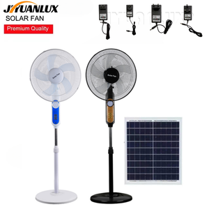 Ventiladores Solares Recargables de 16 Pulgadas con Panel Solar, Económicos, de Alta Resistencia, para Interiores, Sótanos y Hogares - Product Image 2