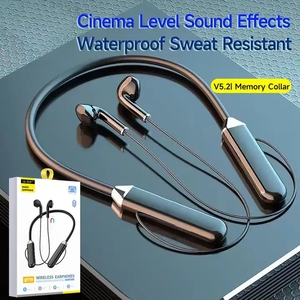 Écouteurs <span class=keywords><strong>sans</strong></span> <span class=keywords><strong>fil</strong></span> intra-auriculaires JYD BT 5.2 à porter autour du cou, écouteurs de sport pour iPhone, <span class=keywords><strong>Samsung</strong></span>, HUAWEI - Product Image 2