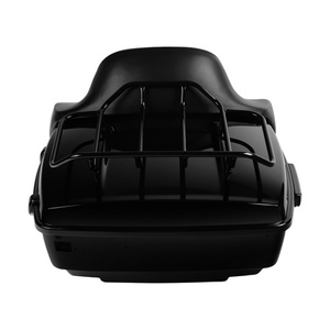 Compatível com Touring Road Street Glide 2014-2023, Baú Tour Pak King Size ABS Preto Brilhante de 13,7" com Rack de Encosto 50L - Product Image 2