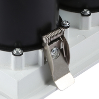 DGLUX Offre Spéciale CE RoHS 220V Lumière VERS LE BAS En Aluminium 7w a enfoncé le Plafond Spot LED Downlight
