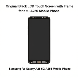 Pantalla Táctil LCD Negra Original con Marco para Samsung Galaxy A25 5G A256 - Product Image 2