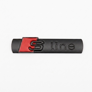 <span class=keywords><strong>Logo</strong></span> 3D in Metallo Nero <span class=keywords><strong>S</strong></span>-<span class=keywords><strong>Line</strong></span>, Adesivo Riutilizzabile per Carrozzeria Auto, per <span class=keywords><strong>Audi</strong></span> A1/A3/A4/A5/Q2/Q3/Q5/Q7/Q6/TT - Product Image 2