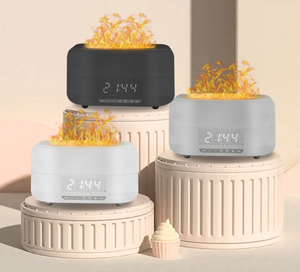 Altavoz multifuncional BT, despertador, difusor de Aroma de llama, para disfrutar y relajarse en Casa y oficina, reproductor portátil - Product Image 2