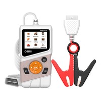 Scanner OBD2 12V Profesional 2 in 1 Scanner Mobil OBD2 dengan Penguji Baterai Pembaca Kode OBDII Lengkap
