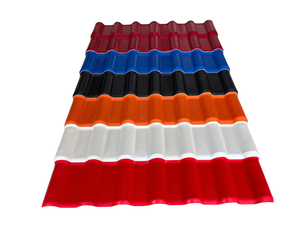 Tôle de toiture en résine plastique PVC ondulée style antique pour maison, <span class=keywords><strong>tuile</strong></span> de <span class=keywords><strong>toit</strong></span> espagnole, <span class=keywords><strong>tuile</strong></span> plate à <span class=keywords><strong>pente</strong></span>, <span class=keywords><strong>tuile</strong></span> en résine ASA - Product Image 5