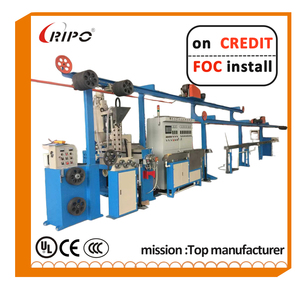 Machine d'extrusion de gaine de câble PVC PE haute vitesse RIPO 120 mm, équipement de fabrication de câbles - Product Image 1