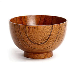Vajilla de Cocina H269 al por Mayor, Tazones de Madera de Zizyphus para Sopa, Arroz, Fideos, Jujube, Tazones de Madera Seguros para Niños, Tazones de Ensalada de Estilo Japonés - Product Image 6