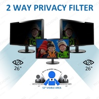 Écran de haute qualité 20 pouces 16:10 180 °   Protection d'écran anti-espion, filtre de confidentialité pour écran d'ordinateur anti-lumière bleue et anti-reflets