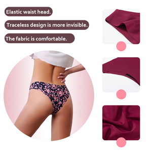 Culotte menstruelle 4 couches anti-odeur, ultra-absorbante, respirante, en coton et <span class=keywords><strong>charbon</strong></span>, taille mi-haute, pour flux abondant, anti-fuite - Product Image 6