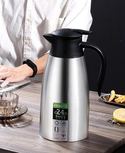 Bình giữ nhiệt chân không thép không gỉ 304 dung tích lớn 2L, dùng cho nhà, văn phòng, khách sạn, ấm trà, bình giữ nhiệt gia dụng - Product Image 2