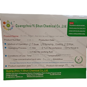 Yishun-eliminador de óxido y aceite para plata y cobre <span class=keywords><strong>Ag</strong></span> Cu, abrillantador de aleación, agente desengrasante de Metal - Product Image 4