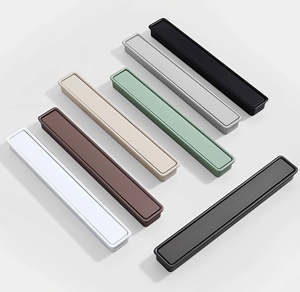 Moderne minimalistische inbouwgrepen van zinklegering - onzichtbare vlakke handgrepen voor keukenkastjes/lades schuifdeuren meubelbeslag - Product Image 3