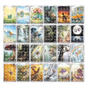 GL Slipper Collection Eif Baby Mystery Sylveon Pokemoned Metal Embossed Card Booster Box Board Games New Year Gifts for Kid - Product Image 2