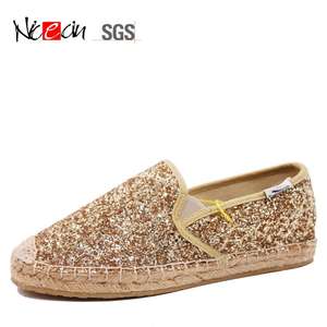 Espadrilles en toile Personnalisé Dame Toile Chaussure En Caoutchouc Semelle Chaussures en Toile Pour Femmes - Product Image 1