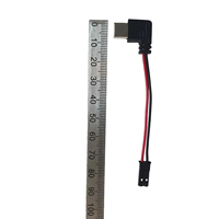 Câble de charge latéral de type C avec prise JST 85 mm, prise de queue SYP, isolation, conducteur en cuivre, faisceau de câblage pour moto Rider
