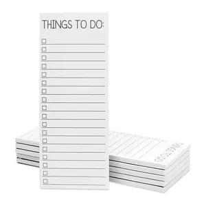 Custom Magnetic Refrigerator Fridge To Do List Notepads Shopping Grocery Tasks List Pad
