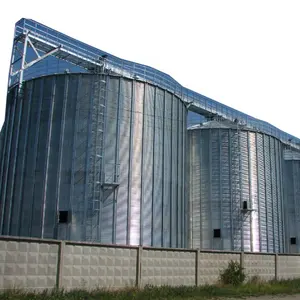 Vendas diretas de fábrica silo inox madeira folhas de armazenamento silo