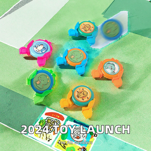 <span class=keywords><strong>Mini</strong></span> Dischi Volanti in Plastica Creativi per Bambini, Giocattoli Assortiti per Esterni, Unisex, per Ragazzi e Ragazze - Product Image 3