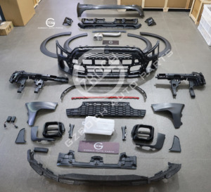 Kit de Conversión de Carrocería para <span class=keywords><strong>MINI</strong></span> <span class=keywords><strong>COOPER</strong></span> F55 F56 F57 2014-2020, Actualización de Antiguo a Nuevo 2021 JCW, Parachoques Delantero y Trasero - Product Image 2