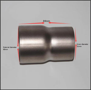 Adaptador de Tubo de Escape para Motocicleta, Reductor de Tubo de Conexión para K1 K2 K3 K4 <span class=keywords><strong>BANDIT</strong></span> Universal 61mm-51mm - Product Image 5