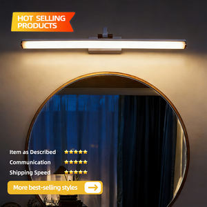 <b>Black</b> White Gold Shell Minimalist Long Strip House Led Linear <b>Wall</b> Sconce <b>Light</b> Indoor Bedside Long <b>Wall</b> Lamp - Product Image 2