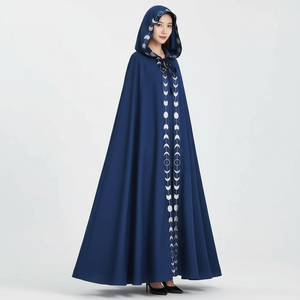 ชุดคอสเพลย์ผู้ใหญ่แบบมีฮู้ด 5 สี สไตล์ยุคกลางเรอเนซองส์ ทำจากโพลีเอสเตอร์ สำหรับฮาโลวีน คอสเพลย์ และภาพยนตร์/โทรทัศน์ - Product Image 2