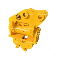 Acoplamiento Rápido Universal Inclinable WXTQH01 para Excavadora Pequeña, Cambiador de Cucharones, Equipo de Acoplamiento Hidráulico Ajustable