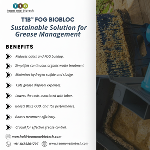 Piège à graisse pour la gestion des déchets de cuisine commerciale, bio-bloc en plastique durable - Product Image 1