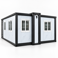 Maison conteneur portable, cabine modulaire préfabriquée pour projet de dortoir de travailleurs sur chantier